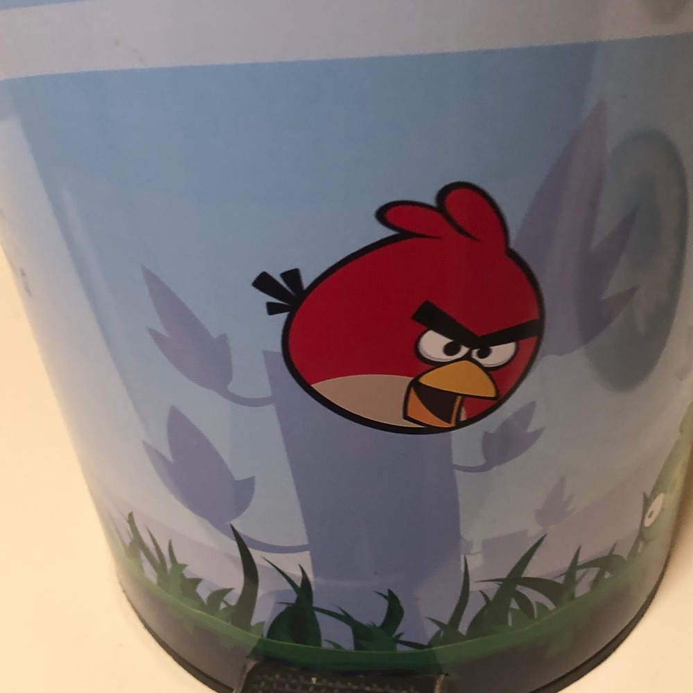 Red Bird Pet Water Bowl - Blue